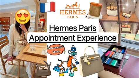 hermes appointment paris|Hermes booking appointment.